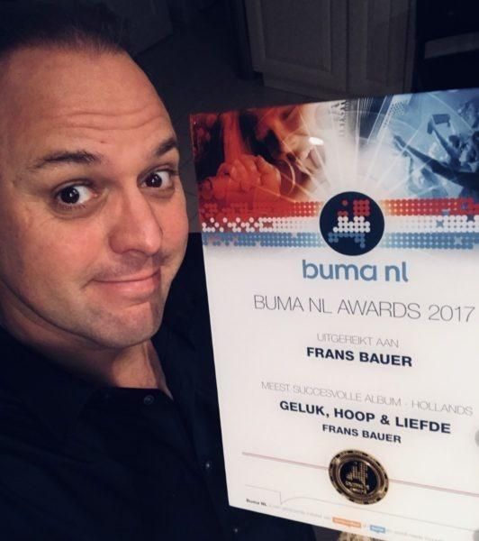 Buma NL Award voor Frans Bauer.